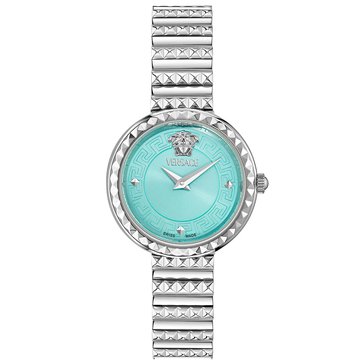 Versace Women's Greca Goddess Studded Bracelet Watch