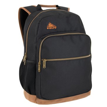 AD Sutton Kelty Solid Backpack Faux Suede Bottom