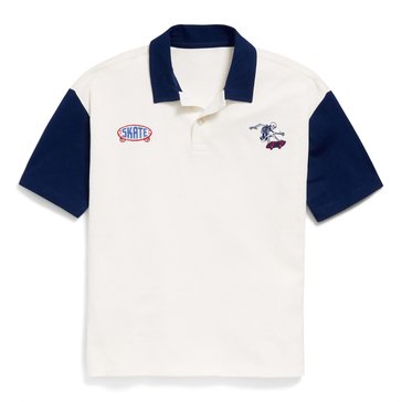 Old Navy Big Boys' Solid Sport Jersey Polo Shirt