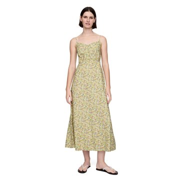 Gap Women's Buttonfront Print Maxi Dress