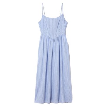 Gap Women's Striped Drop Waist Dress