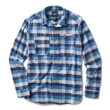 5.11 Men's Lester Heavyweight Check Flannel Shacket
