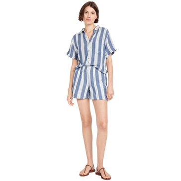Old Navy Women's Demi Doubleweave Stripe Shorts