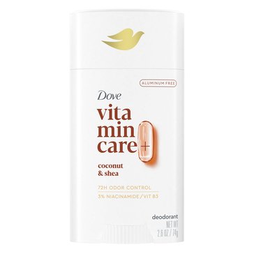 Dove Vitamin Care Coconut and Shea Deodorant Stick