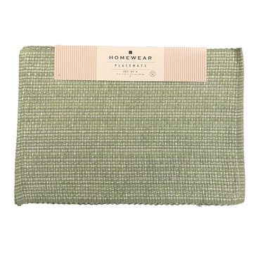 Homewear Linens Homespun Placemat, 4-Pack
