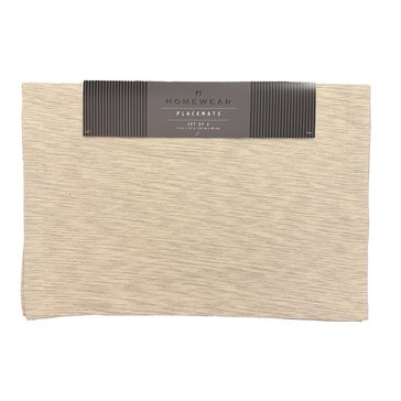 Homewear Linens Mica Placemat, 2-Pack