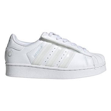 Adidas Little Girls' Superstar Lights Shoe