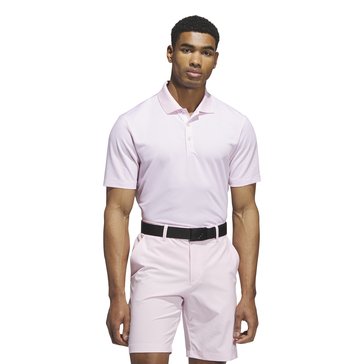Adidas Golf Men's Ultimate 365 Ottoman Striped Polo Shirt 