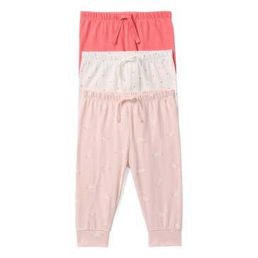 Gap Baby Girls' Jersey Pants 3-Pack