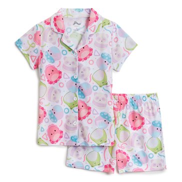 Squishmallow Big Girls' Coat Sleep Sets