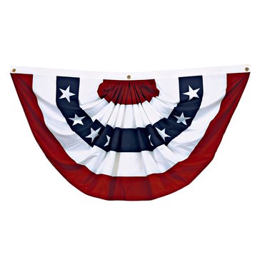 Gerson 6ft Polyester Cotton Americana Bunting