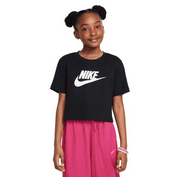 Nike Big Girls' Crop Futura Graphic Tee