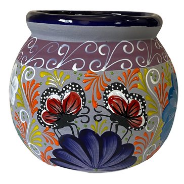 Talavera Colors Bella Especial Esfera 14-Inch Pot