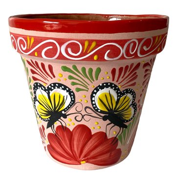 Talavera Colors Bella Especial Flower 12-Inch Pot