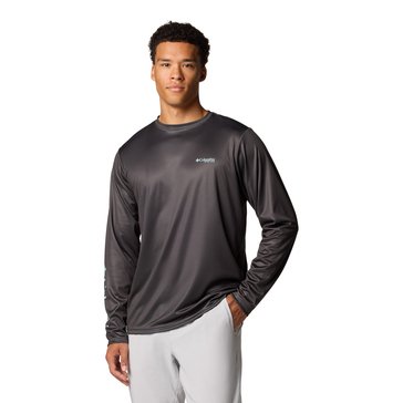 Columbia PFG Men's Terminal Tackle PFG Fish Shine Long Sleeve Graphic Knit