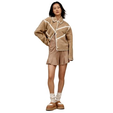 Ugg Women's Ellison Uggfluff Shell Wide Sleeve Jacket
