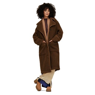 Ugg Women's Sema Uggfluff Fleece Long Coat
