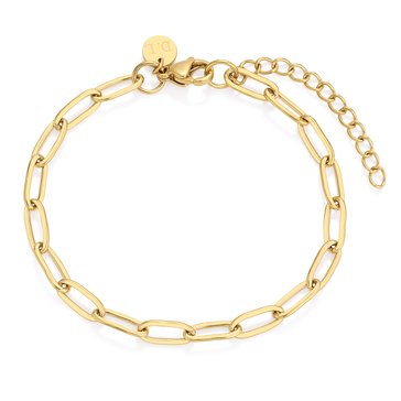 D. Louise Paperclip Chain Bracelet