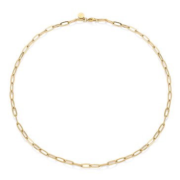 D. Louise Paperclip Chain Necklace