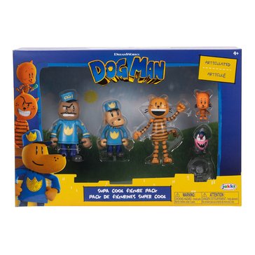 Dog Man Action Figure Multipack
