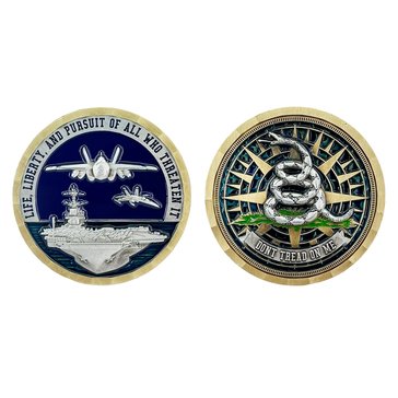Navy Pride Navy Slogan 2 Coin