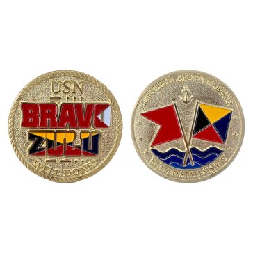 Navy Pride Bravo Zulu 2 Coin
