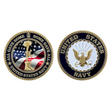 Navy Pride Fallen Heros 2 Coin