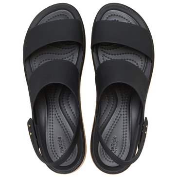 Crocs Women's Brooklyn Cork Low Wedge Sandal