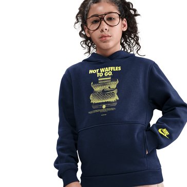 Nike Big Boys' Waffle Family Graphic Fleece Hoodie