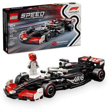 LEGO Speed Champions MoneyGram Haas F1 Team VF-24 Race Car Toy Vehicle (77250)