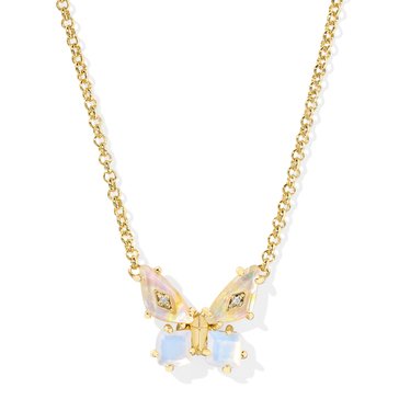 Kendra Scott Bianca Butterfly Short Pendant Necklace