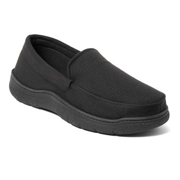 Dearfoams Men's Dawson Perf Microsuede Moccasin