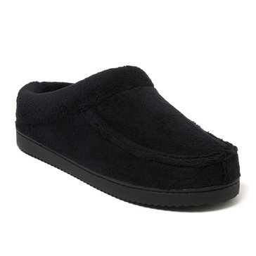 Dearfoams Men's Corby Terry Bound Moc Toe Clog