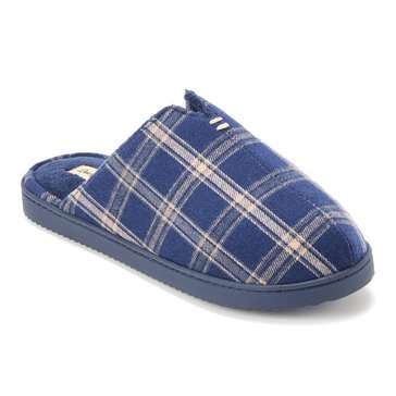 Dearfoams Men's Beck Notch Scuff