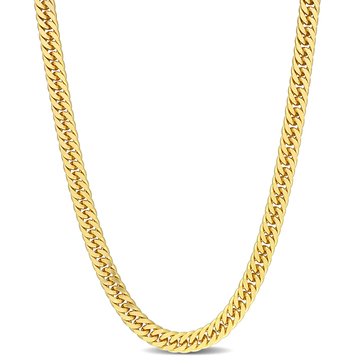 Sofia B. 5.5mm Fancy Curb Link Chain Necklace
