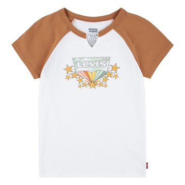 Levi's Big Girls' Star Batwing Graphic Tee