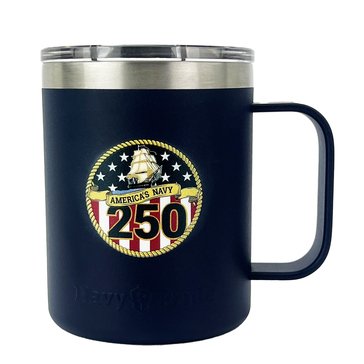 Navy Pride USN 250th Stainless Mug