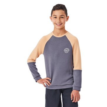 3 Paces Big Boys' French Terry Crew Freestyle Sweatshirt