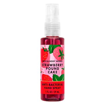 Bath & Body Works Strawberry Poundcake Sanitizer Spray