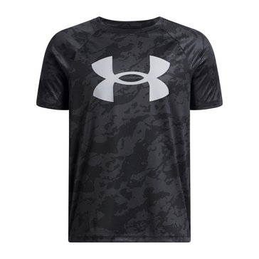 Under Armour Big Boys' Tech Big Logo Printed Tee