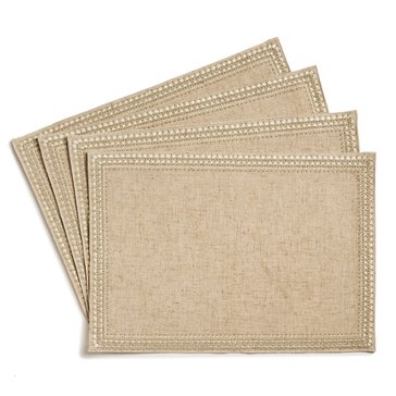 Homewear Linens Superion Placemat, 4-Pack