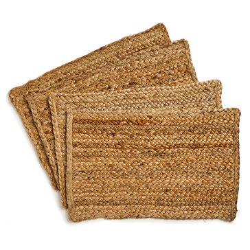 Homewear Linens Jackson Jute Placemat, 4-Pack