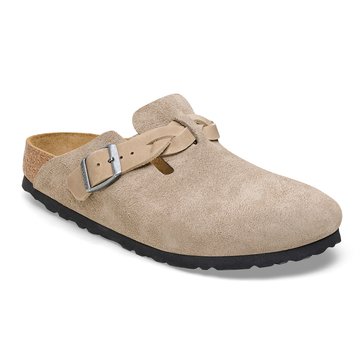 Birkenstock Women's Boston Braid Suede Leather Clog