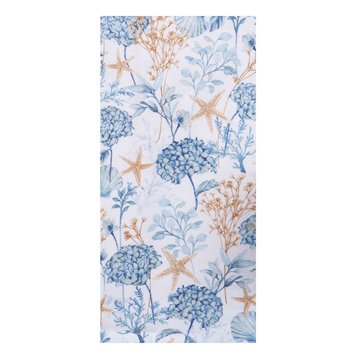 Kay Dee Beach Vibes Hydrangea Terry Towel