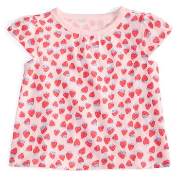 Wanderling Baby Girls' Strawberry Tee