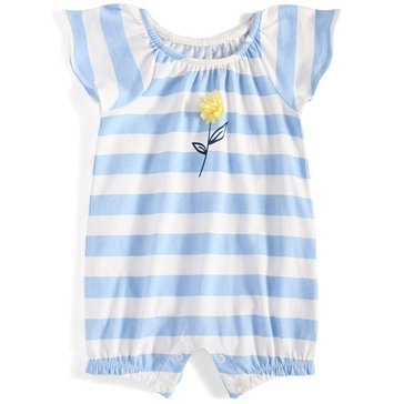 Wanderling Baby Girls' Bold Stripe Sunsuit