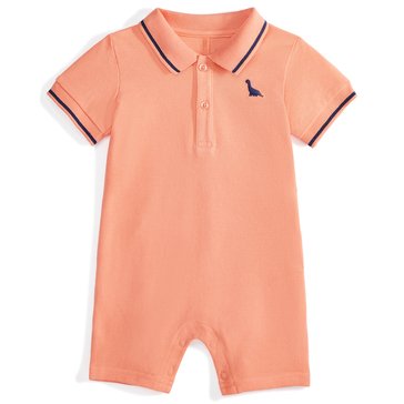 Wanderling Baby Boys' Mini Emblem Sunsuit