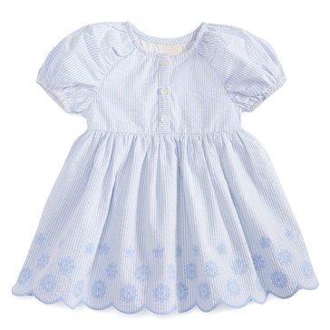 Wanderling Baby Girls' Seersucker Dress Set