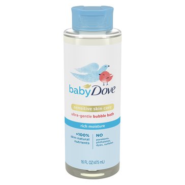 Baby Dove Sensitive Skin Care - Rich Moisture Bubble Bath