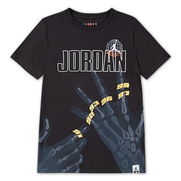 Jordan Big Boys' Short Sleeve MJ Roadtrip X Ray Tee